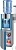 кулер со шкафчиком ecotronic h1-lce blue-silver от магазина BIORAY