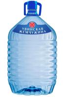 Вода Увинская жемчужина 19 литров щелочная (одноразовая)