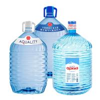 Набор воды "Минеральный №1" (одноразовая 19 литров, набор 3 бутыли)