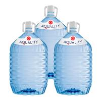 Вода АКВАЛИТИ луЧИСТАЯ 19 литров (одноразовая, набор 3 бутыли)