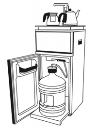 Кулеры с чайным столиком (Тиабары) Кулеры с чайным столиком (Тиабары)