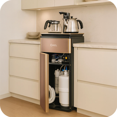 Пурифайер AEL в интерьере кухни