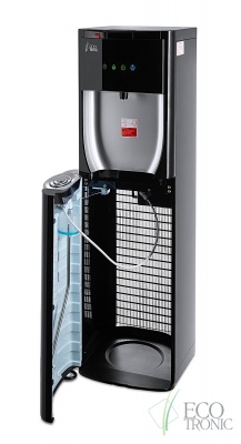 Кулер для воды Ecotronic P10-LX black с нижней загрузкой бутыли
