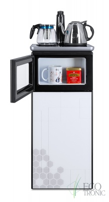 Кулер с чайным столиком Тиабар Ecotronic TB1-LE silver