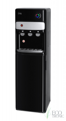 Кулер для воды Ecotronic K30-LXE black-SS с нижней загрузкой бутыли