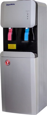 кулер со шкафчиком aqua work 105 lr серебристый от магазина BIORAY