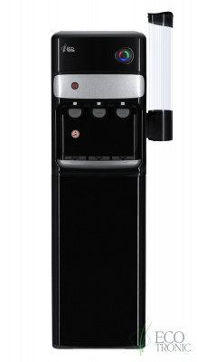 Кулер для воды Ecotronic K30-LXE black-SS с нижней загрузкой бутыли