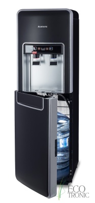 Кулер для воды Ecotronic P5-LXPM черный с нижней загрузкой бутыли