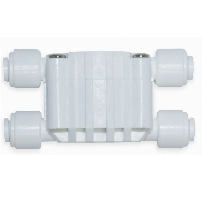 четырехходовой клапан (отсечной, автопереключатель) для фильтра обратного осмоса 1/4 трубка от магазина BIORAY