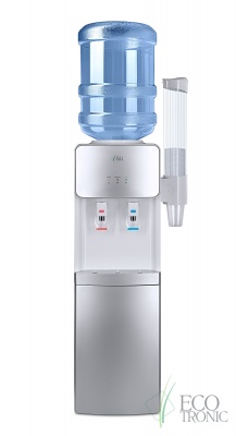 кулер со шкафчиком ecotronic j21-lce white+silver от магазина BIORAY