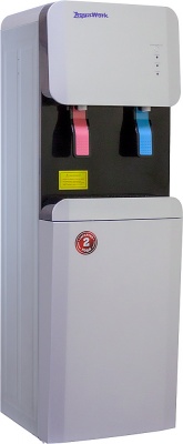 кулер со шкафчиком aqua work 105 lr серебристый от магазина BIORAY