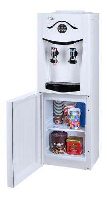кулер со шкафчиком ecotronic k21-lc white-black от магазина BIORAY