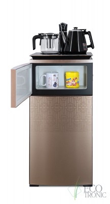 кулер с чайным столиком тиабар ecotronic tb5-le gold Кулер с чайным столиком Тиабар Ecotronic TB5-LE gold