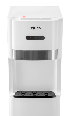 Кулер для воды VATTEN L03WEV белый с нижней загрузкой бутыли (с ультрафиолетовой лампой)