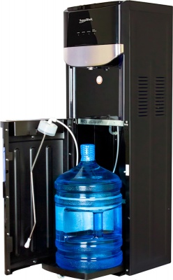 Кулер для воды Aqua Work R71-T с нижней загрузкой бутыли
Артикул - 02833
Установка - Напольный
Установка бутыли - Нижняя
Тип охлаждения - компрессорное
Охлаждение -2 л/ч (5-10 C°) 
Мощность охлаждения - 150 Вт.
Нагрев - 4 л/ч (85-95 C°)
Мощность нагрева - 420 Вт.
Габариты (шгв) - 36х34х106 см
Вес - 18 кг. 
Гарантийный срок - 2 года
Страна производства - Китай Кулер для воды Aqua Work R71-T с нижней загрузкой бутыли