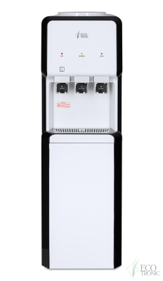 кулер со шкафчиком ecotronic v33-lce white-black от магазина BIORAY