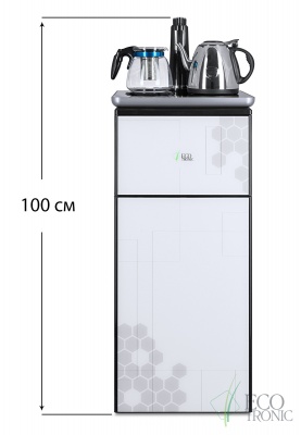 Кулер с чайным столиком Тиабар Ecotronic TB1-LE silver
