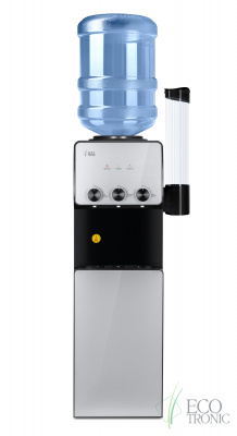 кулер со шкафчиком ecotronic k26-lce black-silver от магазина BIORAY