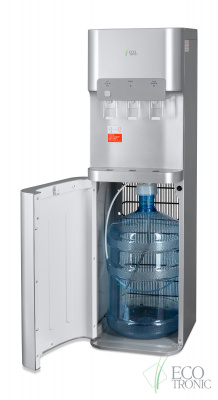 Кулер для воды Ecotronic B5-LX silver с нижней загрузкой бутыли
