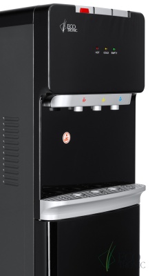 Кулер для воды Ecotronic K41-LXE black с нижней загрузкой бутыли