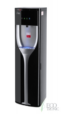 Кулер для воды Ecotronic P10-LX black с нижней загрузкой бутыли