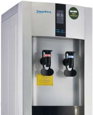 кулер для воды aqua work 16ld/en-st серебристый от магазина BIORAY