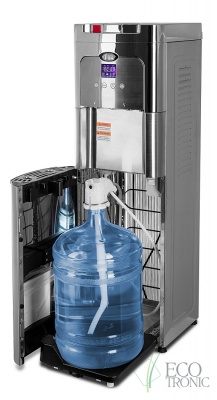 Кулер для воды Ecotronic C11-LXPM chrome с нижней загрузкой бутыли