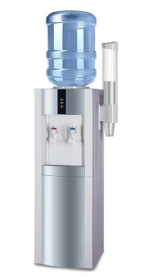 кулер со шкафчиком ld-ael-47c white/silver от магазина BIORAY