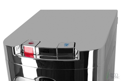 Кулер для воды Ecotronic C11-LXPM chrome с нижней загрузкой бутыли
Артикул - 03814
Установка - Напольный
Установка бутыли - Нижняя
Тип охлаждения - компрессорное
Охлаждение -3 л/ч (5-10 C°) 
Мощность охлаждения - 120 Вт.
Нагрев - 5 л/ч (85-95 C°)
Мощность нагрева - 500 Вт.
Габариты (шгв) - 32х35х103 см
Вес - 19.19 кг. 
Гарантийный срок - 1 год
Страна производства - Китай Кулер для воды Ecotronic C11-LXPM chrome с нижней загрузкой бутыли