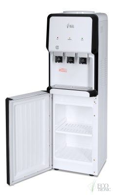 кулер со шкафчиком ecotronic v33-lce white-black от магазина BIORAY