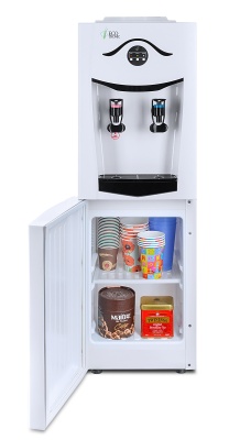 кулер со шкафчиком ecotronic k21-lc white-black от магазина BIORAY