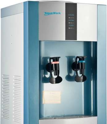кулер для воды aqua work 16ld/en серебристо-синий от магазина BIORAY