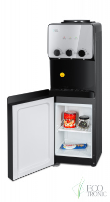 кулер со шкафчиком ecotronic k26-lce black-silver от магазина BIORAY