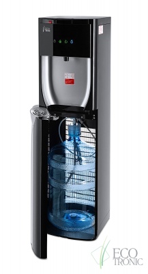 Кулер для воды Ecotronic P10-LX black с нижней загрузкой бутыли