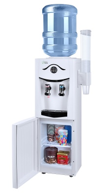 кулер со шкафчиком ecotronic k21-lc white-black от магазина BIORAY