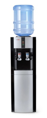 кулер со шкафчиком lk-ael-47c black/silver без охлаждения от магазина BIORAY