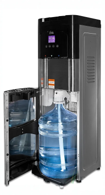 Кулер для воды Ecotronic C11-LXPM с нижней загрузкой бутыли
Артикул - 03813
Установка - Напольный
Установка бутыли - Нижняя
Тип охлаждения - компрессорное
Охлаждение -3 л/ч (5-10 C°) 
Мощность охлаждения - 120 Вт.
Нагрев - 5 л/ч (85-95 C°)
Мощность нагрева - 500 Вт.
Габариты (шгв) - 32х35х103 см
Вес - 19.19 кг. 
Гарантийный срок - 1 год
Страна производства - Китай Кулер для воды Ecotronic C11-LXPM с нижней загрузкой бутыли