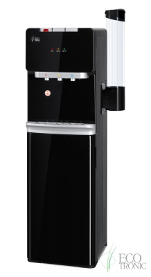 Кулер для воды Ecotronic K41-LXE black с нижней загрузкой бутыли
