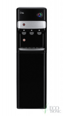 Кулер для воды Ecotronic K30-LXE black-SS с нижней загрузкой бутыли