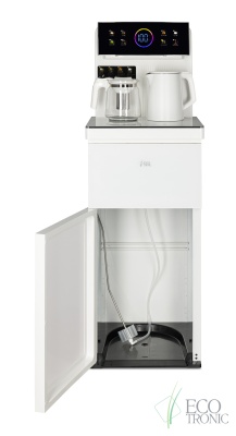 кулер с чайным столиком тиабар ecotronic tb25-lnr white без охлаждения от магазина BIORAY