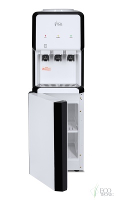 кулер со шкафчиком ecotronic v33-lce white-black от магазина BIORAY
