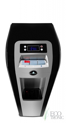Кулер для воды Ecotronic P8-LX Black с нижней загрузкой бутыли