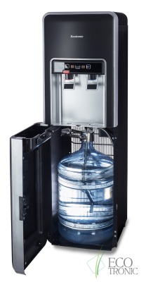 Кулер для воды Ecotronic P5-LXPM черный с нижней загрузкой бутыли