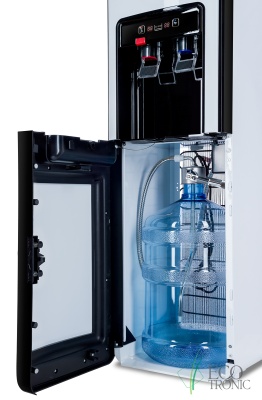 Кулер для воды Ecotronic P5-LXPM белый с нижней загрузкой бутыли