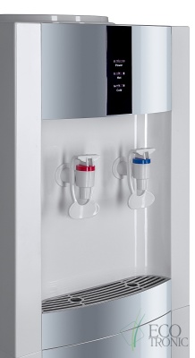 кулер со шкафчиком ecotronic "экочип" v21-lce white-silver от магазина BIORAY