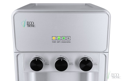 Кулер для воды Ecotronic K42-LXE full silver с нижней загрузкой бутыли