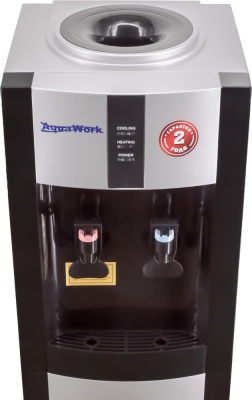 кулер для воды aqua work 16-ldr серебро-черный от магазина BIORAY