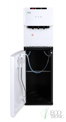 Кулер для воды Ecotronic K41-LX white+black с нижней загрузкой бутыли