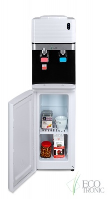 кулер со шкафчиком ecotronic m41-lce white+black от магазина BIORAY