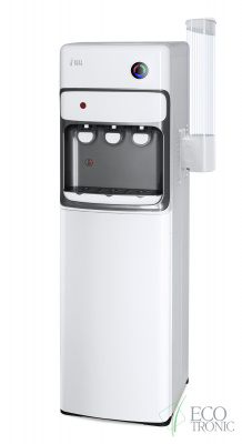 Кулер для воды Ecotronic K30-LXE white-grey с нижней загрузкой бутыли